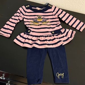 Juicy couture baby outfit! 12m